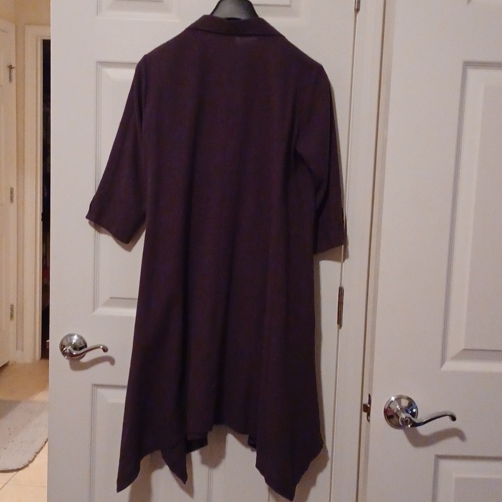 Gray Forcynthia Dress With Uneven Hem And Large Pockets Women's Size Small - Picture 8 of 8
